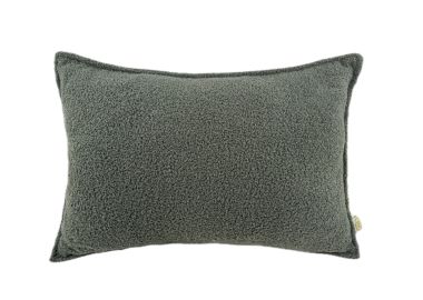 כרית נוי כולל מילוי 40x60 ס"מ דגם טדי צבע ירוק מרווה