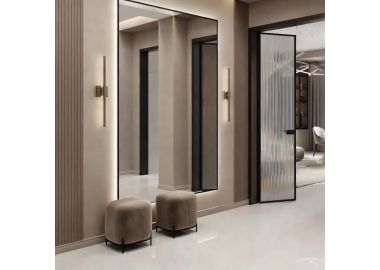 מראה מלבנית עם לד דגם אור