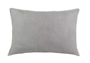 כרית נוי כולל מילוי 60x60 ס"מ דגם טדי צבע שמנת