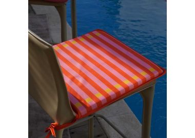 כרית ישיבה לגינה מבד אוקספורד סדרת קונפטי דגם 1