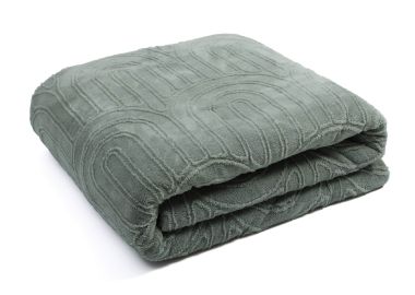 שמיכת פוך עם מילוי יחיד 150x200 ס"מ דגם סטיב ירוק