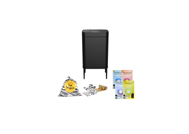 מארז Lianer פח 60 ליטר עם אביזרים צבע שחור מלא