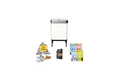 מארז Future All In פח 60 ליטר עם אביזרים צבע לבן