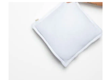 כרית נוי כולל מילוי 45x45 ס"מ דגם הוואנה צבע לבן