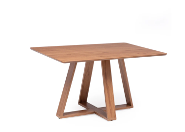 שולחן פינת אוכל דגם סטיבן בגוון עץ