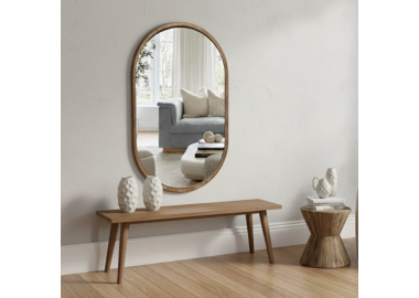 מראת קיר קפסולה דגם מרינה 80 ס"מ