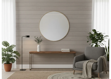 מראת קיר עגולה דגם ליה קוטר 96 ס"מ