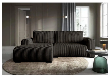 ספה פינתית דגם EVEREST גוון אפור כהה