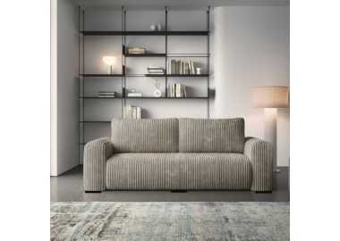 ספה דו מושבית דגם EVEREST גוון אפור בהיר