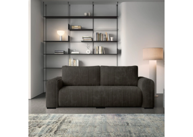 ספה דו מושבית דגם EVEREST גוון אפור כהה