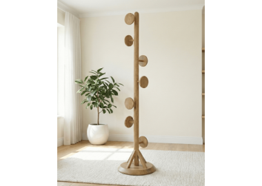 קולב תלייה מעץ אלון