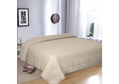 שמיכת קיץ זוגית 220x240 ס"מ אבן