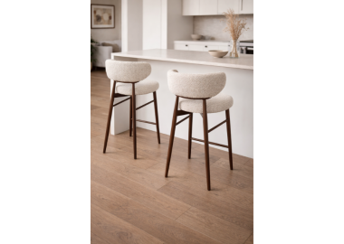 כסא בר עץ אגוז דגם מרלוז