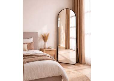 מראה רצפתית קשתית גובה 170 ס"מ מעוצבת דגם מודרני