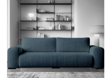 ספה באורך 300 ס"מ דגם EVEREST בגוון כחול אפרפר