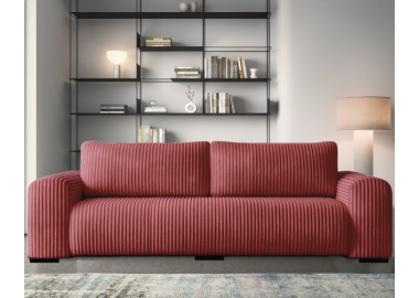 ספה באורך 250 ס"מ דגם EVEREST בגוון ורוד עתיק