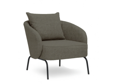 כורסא דגם ATLANTA בגוון אפור כהה