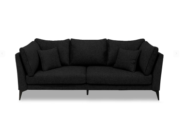 ספה באורך 250 ס"מ דגם Savana בגוון שחור