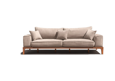 ספה רוחב 200 ס"מ דגם KANYA בגוון בז'