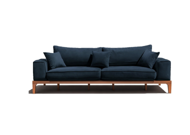 ספה רוחב 300 ס"מ דגם KANYA בגוון כחול