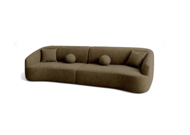 ספה ברוחב 250 ס"מ דגם DONA בגוון חום