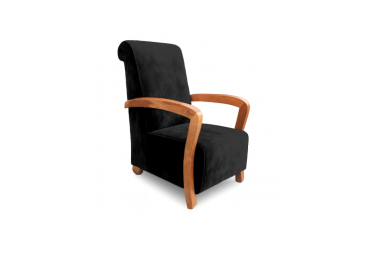 כורסא דגם KING בגוון שחור