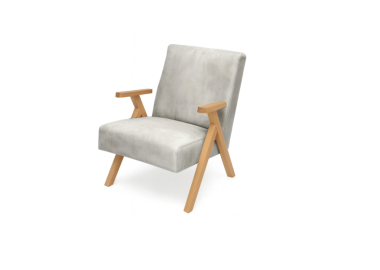 כורסא דגם MARINA בגוון אפור בהיר