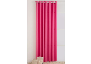 וילון דגם פטרה 140x250 ס"מ צבע פוקסיה
