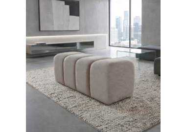 ספסל פופי בוקלה יוקרתי דגם BRI