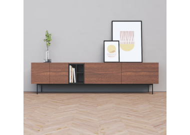 מזנון מעוצב דגם Ana צבע אגוז אמריקאי