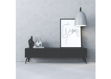 מזנון דגם Rio צבע שחור מט