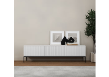 מזנון מעוצב דגם Henry צבע לבן מט