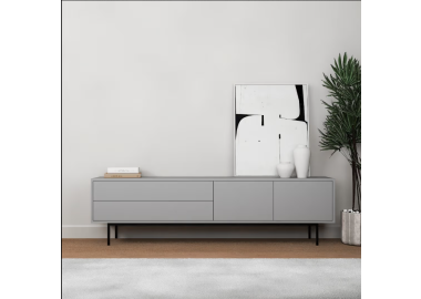 מזנון מעוצב דגם Sofia צבע אפור בטון