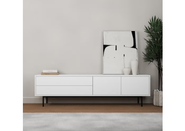 מזנון מעוצב דגם Sofia צבע לבן מט