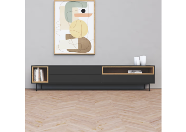 מזנון מעוצב דגם Napal צבע שחור מט