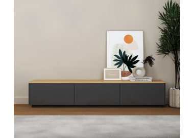 מזנון מעוצב דגם Flex צבע אלון שחור