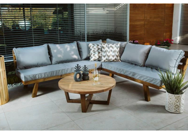 מערכת ישיבה פינתית לגינה דגם נאפולי