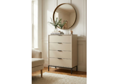 שידת קומודה 4 מגירות דגם וינה