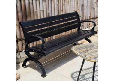 ספסל אלומיניום ברונזה רוחב 150 ס"מ Hudson 