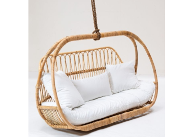 נדנדה זוגית לתלייה מבמבוק Dagmar 