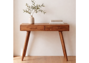קונסולה מעוצבת מעץ מנגו דגם 1098