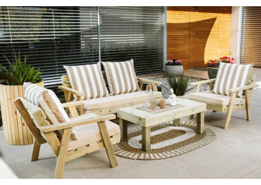 מערכת ישיבה לגינה דגם Soho