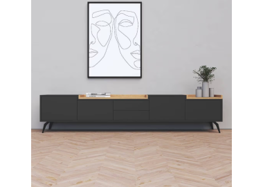 מזנון מעוצב דגם Marlin גוון שחור מט