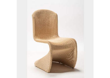 כסא מעוצב מראטן סינטטי Myles