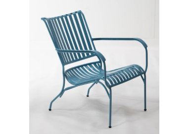 כסא נוח אלומיניום בגוון כחול Greco
