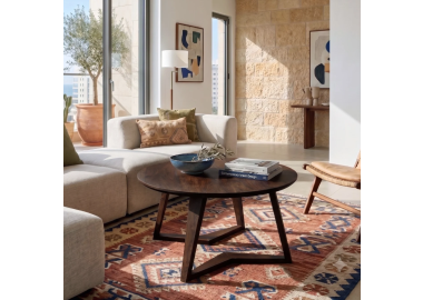 שולחן סלון ולנסיה אגוז