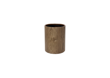 פח 15 ליטר עם פח פנימי נשלף דמוי עץ דגם Terra