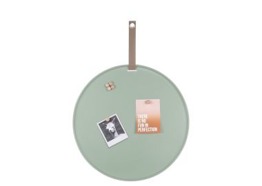 לוח ממו מברזל עם מגנטים צבע ירוק ג'ייד