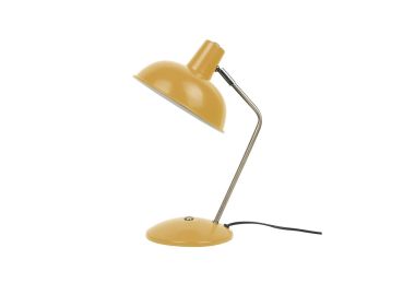 מנורת שולחן ממתכת דגם Hood צהוב קארי