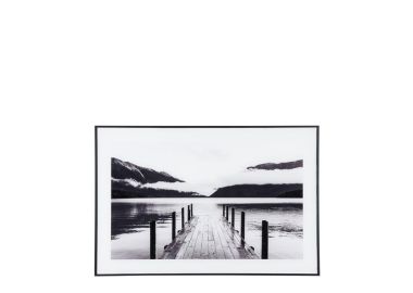 תמונה מעוצבת בשחור לבן דגם הרציף